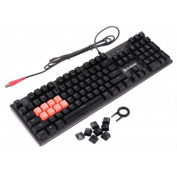 Клавіатура A4Tech Bloody B760 Green Sw Black | Зображення 3