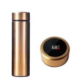 Термос із нержавіючої сталі з інтелектуальним екраном 480 мл Золотий