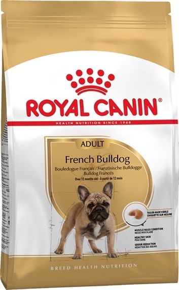 Корм Royal Canin French Bulldog сухий для дорослих собак породи французький бульдог 1.5 кг