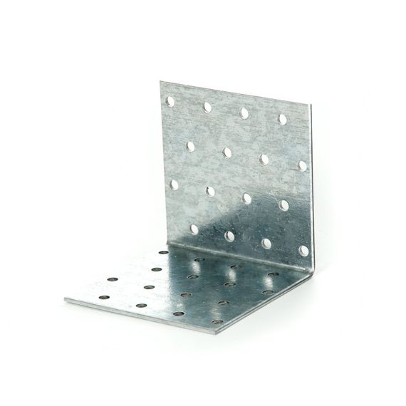 Угольник равносторонний 80х80х40х2.0мм оц. (пачка, кратно 5шт) APRO