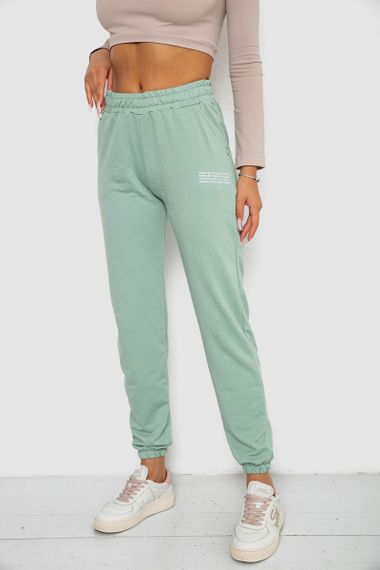 Спортивные штаны женские, цвет мятный, 238R5052-1 | Зображення 2