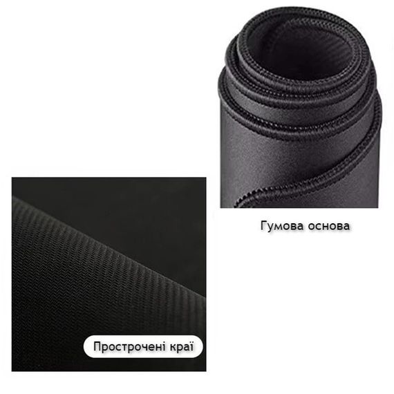 Геймерський килимок для мишки, ігрова поверхня Hoco GM22 80x30 cm - Black | Зображення 3