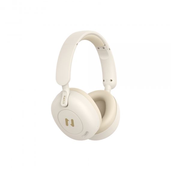 Навушники накладні бездротові HAVIT HV-H655BT PRO ANC Beige | Зображення 1