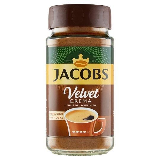 Кава розчинна Jacobs Velvet CREMA, 200 г в скляній банці, Німеччина,