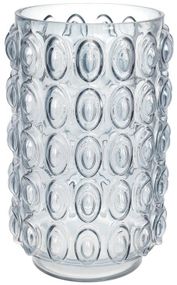 Ваза настольная стеклянная Balloons 30х19см blue