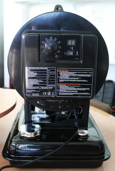 Дизельна інфрачервона теплова гармата SEAL 20,5 кВт, площа обігріву 20 кв.м., чорний/червоний (IR 20) | Зображення 1