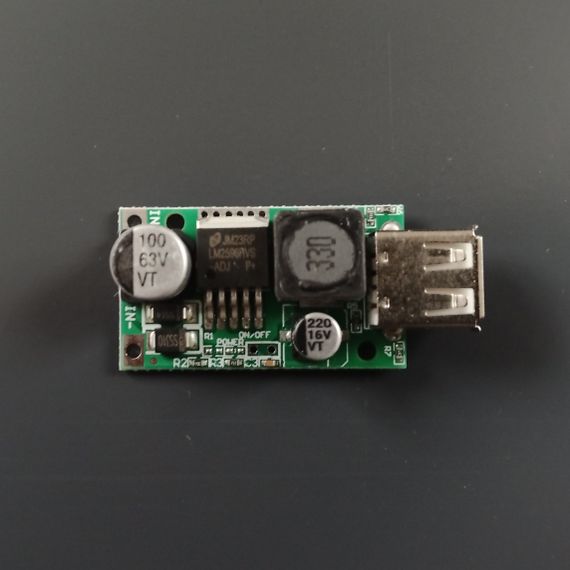 Понижувальний DC-DC перетворювач LM2596HV 7-48V - 5V 3A