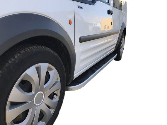 Бокові пороги Tayga (2 шт., Алюміній) Стандартна база для Ford Connect 2010-2013 рр