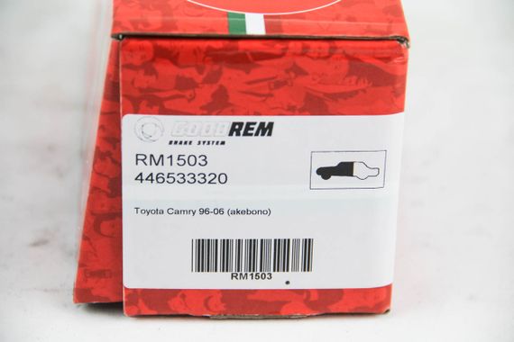 Колодки передні гальмівні Toyota Camry 96-06 (akebono), GOODREM (RM1503) | Зображення 2