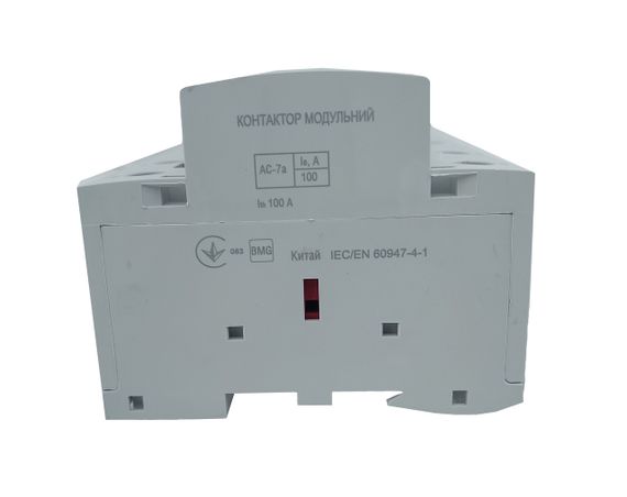 Контактор модульний КМ-6-100-40 100А 230AC 4NO 4р 6мод. Ny95503911 | Зображення 2