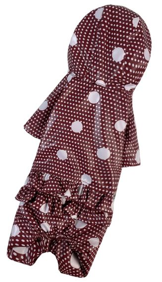 Дощовик ДЛЯ ДIВЧАТ рюша горошок MD-23 | Зображення 2