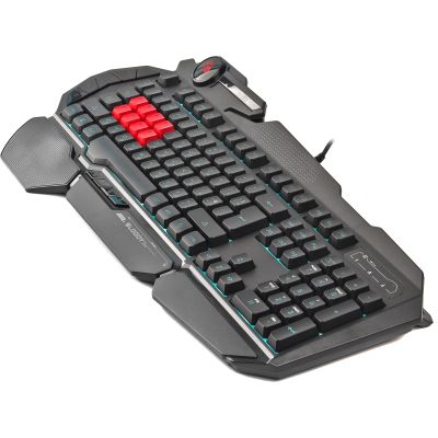 Клавіатура A4Tech Bloody B318 Black USB Black (Bloody B318 Black LK Black) (Bloody B318 Black LK Black) | Зображення 2