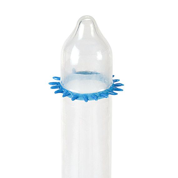 Насадка на член Recare Spike Condom Blue (презерватив з шипами) | Зображення 1