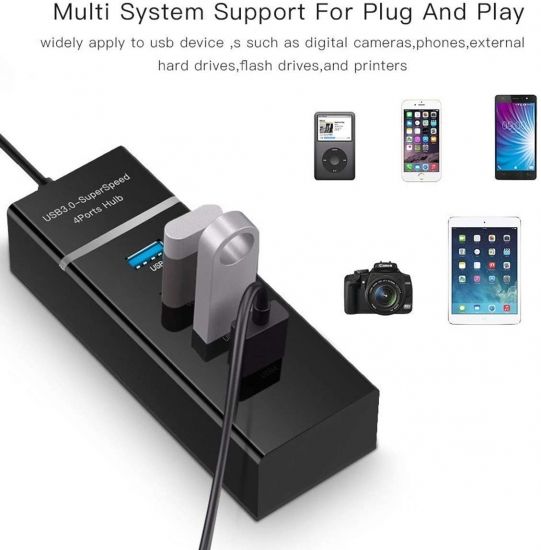 Разветвитель USB 3.0 хаб 4 порта | Зображення 1
