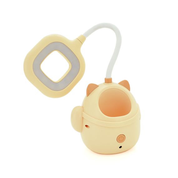 Гнучка настільна лампа PINK CAT з органайзером СS-290-3, 2 режими, 4,2V 600mAh. 3 години роботи, 42см, 200гр, Box | Зображення 1