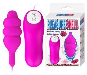 Виброяйцо BAILE - PLEASURE SHEL 12 vibration functions, BI-014151 sexstyle