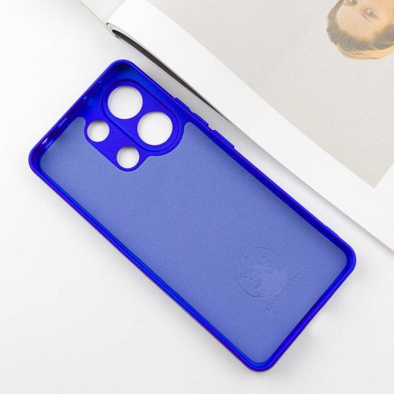 Чехол Silicone Cover Lakshmi Full Camera (AA) для Xiaomi Redmi Note 13 5G Синий / Iris | Зображення 2