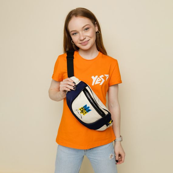Сумка-бананка YES SP-32 Воля 559523 7х15х36 см | Зображення 2