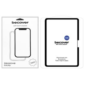 Стекло защитное BeCover 10D Apple iPad Pro 13&quot; M4 2024 Black (711678)