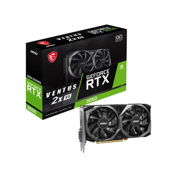 Відеокарта MSI GeForce RTX3050 8Gb VENTUS 2X XS OC (RTX 3050 VENTUS 2X XS 8G OC) | Зображення 4