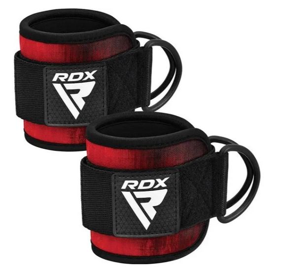 Манжети на щиколотку RDX A4 Gym Ankle Pro Red Pair (WAN-A4R-P)