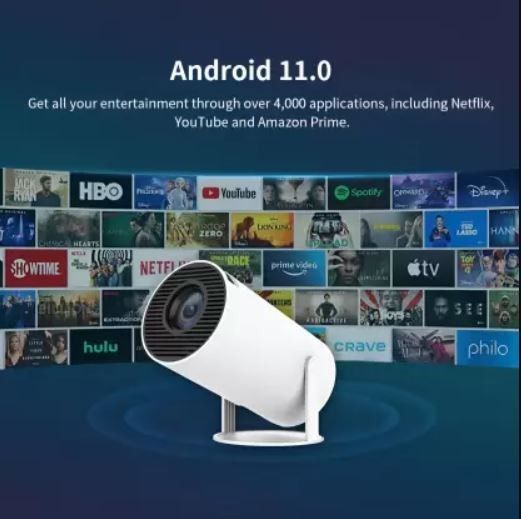 Портативний проектор з яскравим зображенням XPRO HY300 (44054-HY300_2578) | Зображення 7