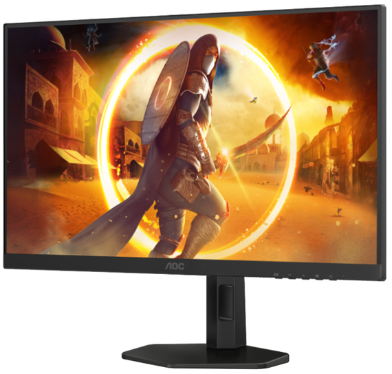 Монiтор 27" AOC Q27G4XF Black/Grey | Зображення 3