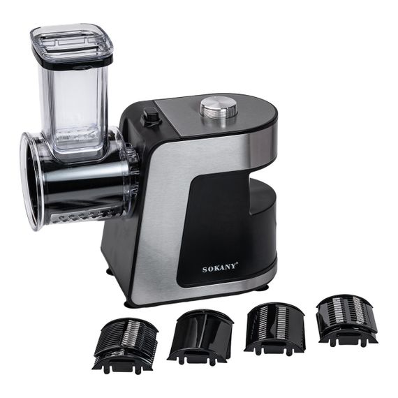 Овочерізка електрична 5 насадок універсальна 1000 Вт SK-1180 | Зображення 1