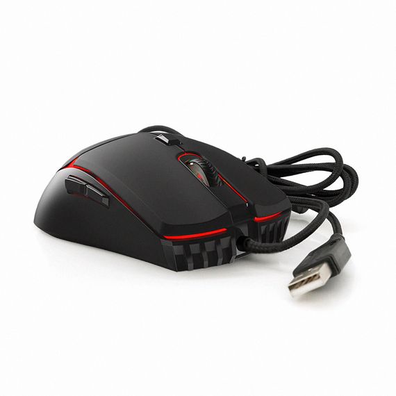 Игровая мышь ведущая CRYPTO VX7.6 кнопок, 200-8000 DPI, Led Lighting RGB, 1.8м