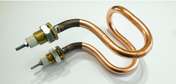 Мідний тен 1500w D 11 штуцер м 18 для нагріву води | Зображення 1