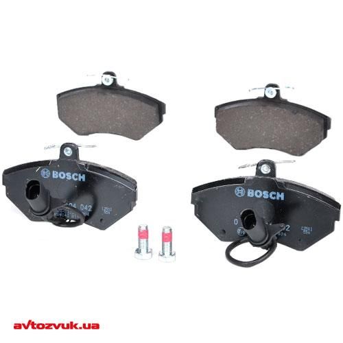 Тормозные колодки Bosch дисковые передние AUDI A4 -06/VW Passat -00 0986494042 | Зображення 1