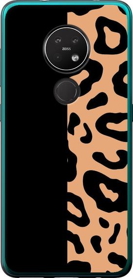 Чехол на Nokia 7.2 Пятна леопарда "4269u-1792-17620"