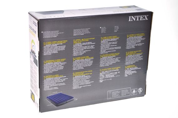Матрац 64758 в коробці р.137x191x25 см INTEX | Зображення 2