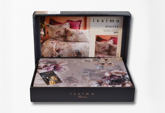 Комплект постільної білизни Issimo Digital Satin 200х220 см  Poette | Зображення 4