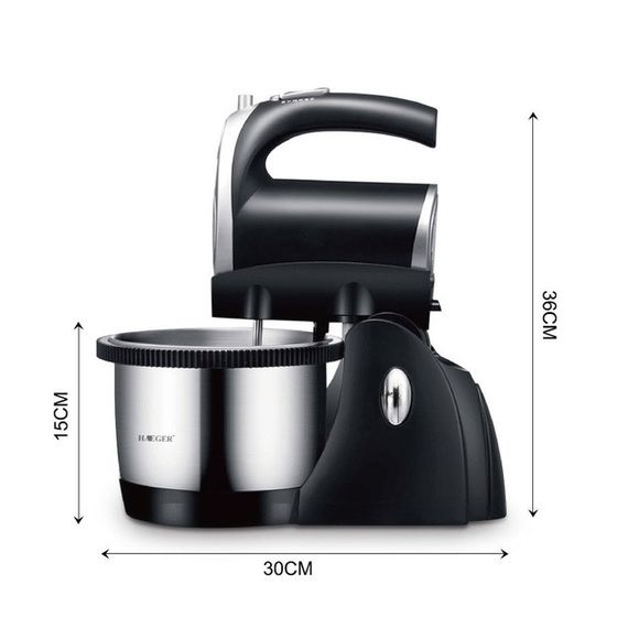 Міксер для кухні RAF R.6662 1000 Вт 3 л, Тістоміс кухонний для HY-511 домашнього використання