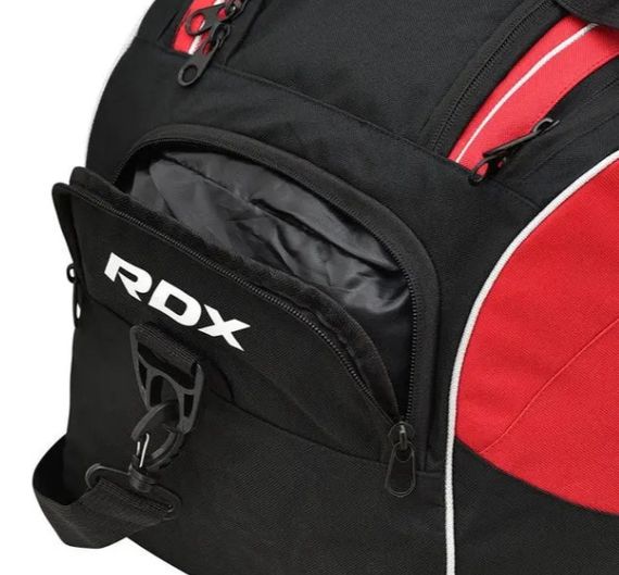 Спортивна сумка RDX R1 Duffel Bag with Backpack Straps Black/Red (GKB-R1B) | Зображення 1