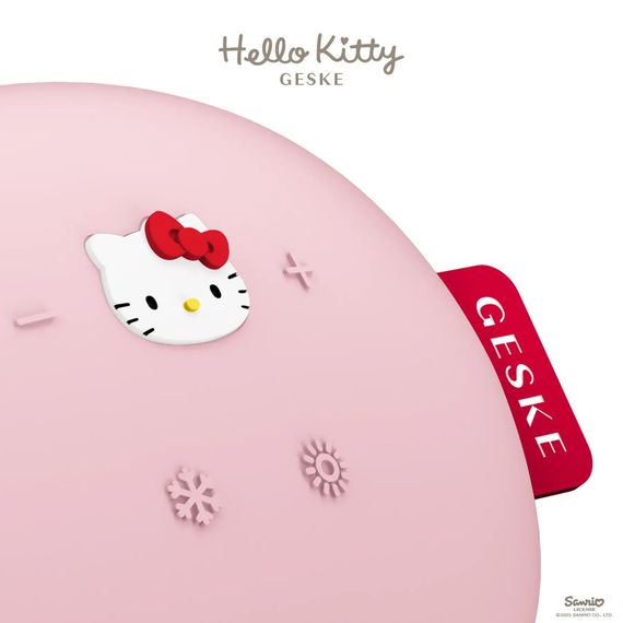 Ультразвукова маска тепло та холод GESKE Sonic Warm&Cool Mask 8в1 by Hello Kitty purple, Рожевий | Зображення 4