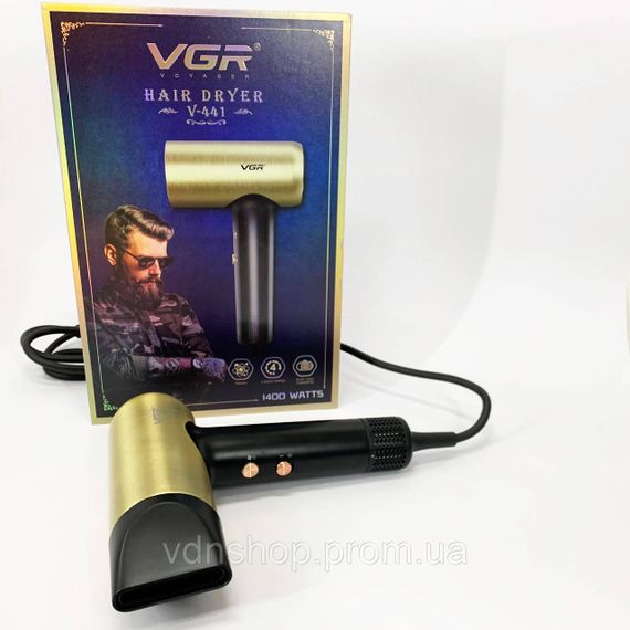 Хороший фен для дому, Малошумний фен для укладання волосся, Хороший потужний фен практичний TP-66 | Зображення 7