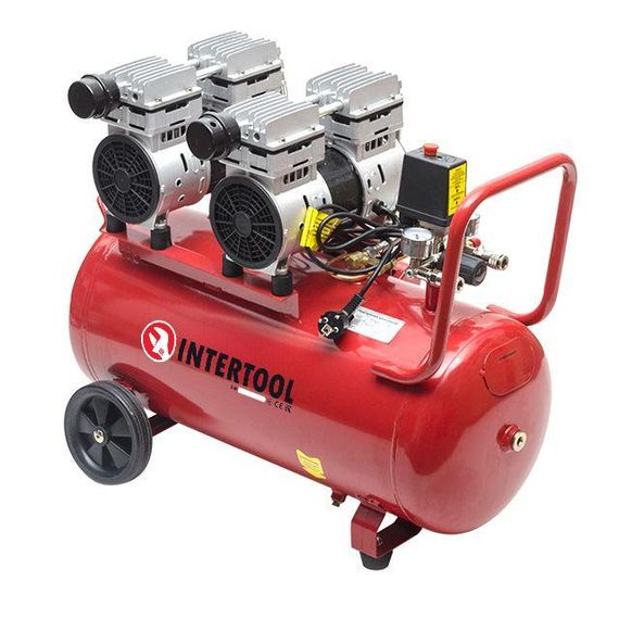 Компресор безмасляний 50 л, 8 aтм, 270 л/хв INTERTOOL PT-0023 | Зображення 7