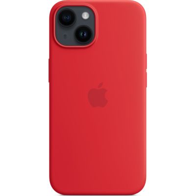 Чехол для мобильного телефона Apple iPhone 14 Plus Silicone Case with MagSafe - (PRODUCT)RED,Model A2911 (MPT63ZE/A) | Зображення 1