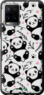 Чохол на Vivo Y33s Панди "4318b-2643-2448"