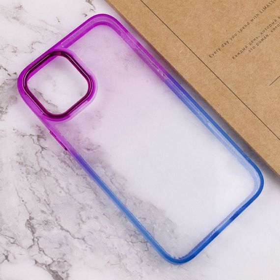 Чохол TPU+PC Fresh sip series для Apple iPhone 14 Plus (6.7") TPU+PC, Синий / Фиолетовый | Зображення 2