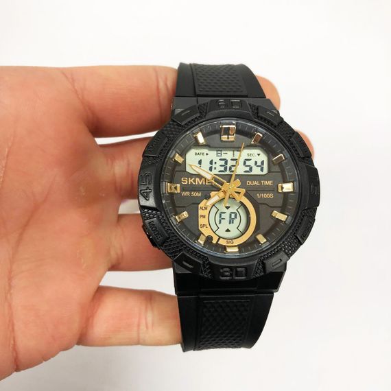 Брендові чоловічі годинники SKMEI 1881GDWT, Годинники для військовослужбовців, Водонепроникний годинник IB-89 | Зображення 9