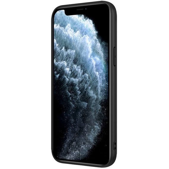 Карбонова накладка Nillkin Synthetic Fiber series для Apple iPhone 12 Pro/12 (6.1") | Зображення 2