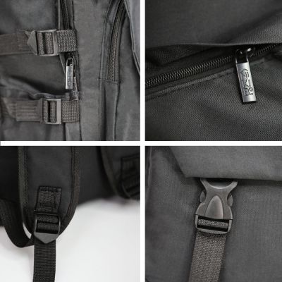 Рюкзак туристичний NikiBo Modern 15л чорний (30010405-01) | Зображення 3