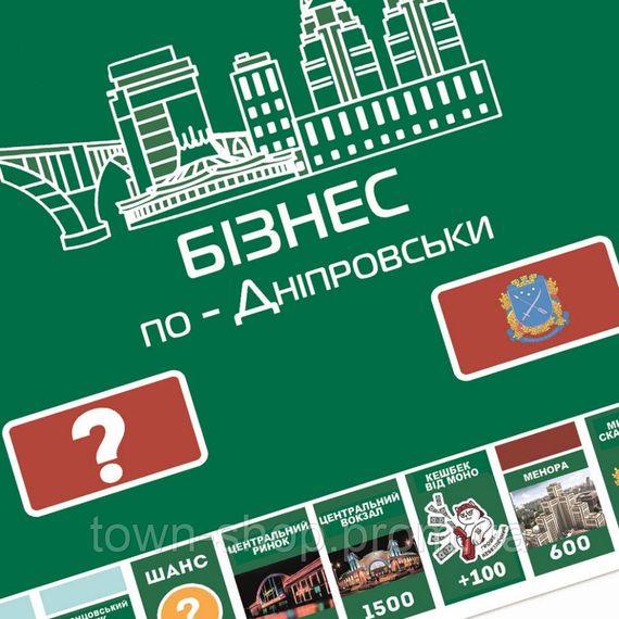 Настольная игра "Монополия Бизнес по-Днепровски" PLR-0029 | Зображення 2
