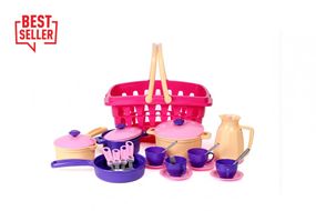 Детский игровой набор посуды 4449TXK, 26 элементов