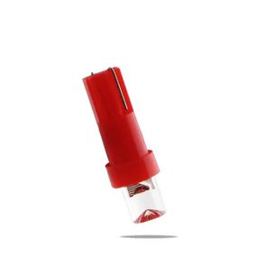 Автолампа Terra T5 W2x4.6d, 1 LED, красный, 12V, клиновидная линза