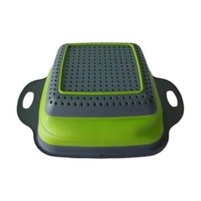 Друшляк Benson BN-093 (квадрат, 29см) Зелений