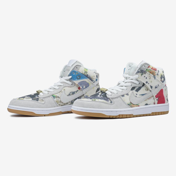 Кросівки SB Dunk High Supreme Rammellzee  / данки весна / літо / осінь 0232 44 28 см | Зображення 2